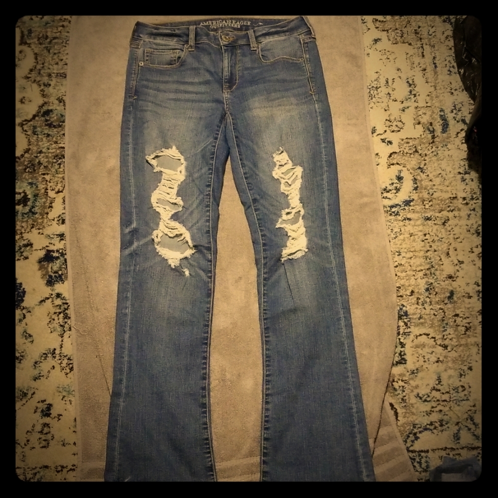 American Eagle Skinny Kick 8 Long